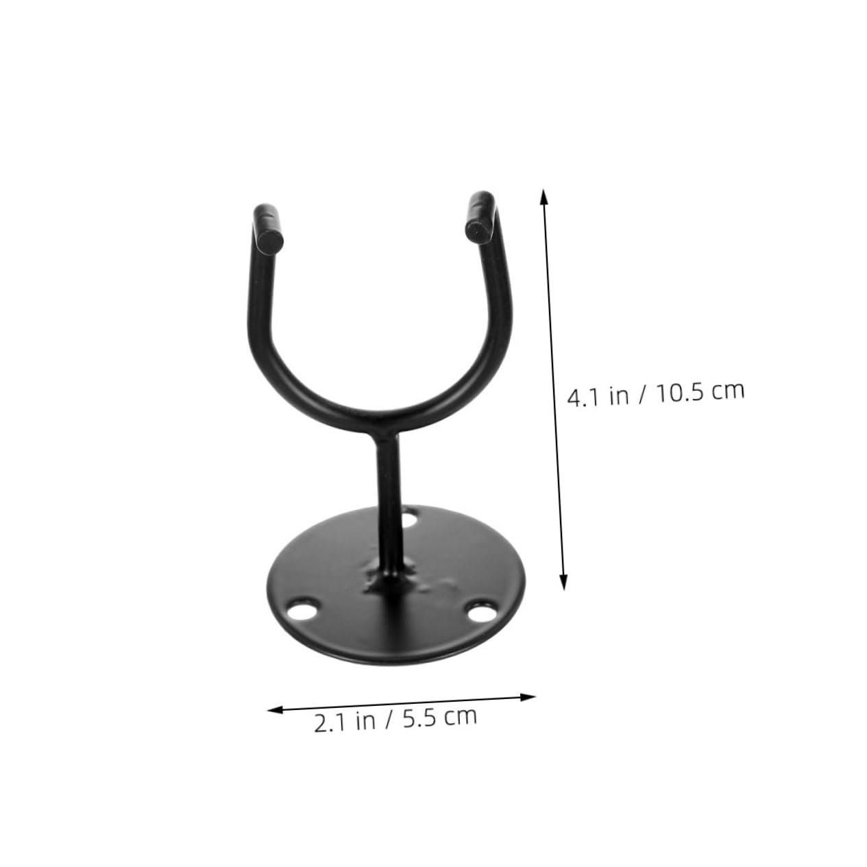 BESTonZON Bat Display Mounted Baseball Storage Iron Bat Holder for Home Decor and Sports Accessory