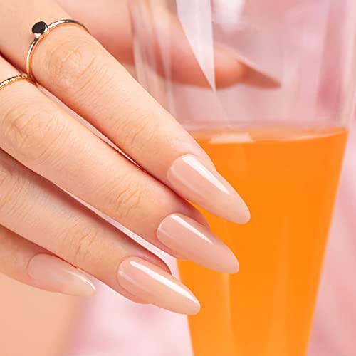RARJSM Gel Nail Polish Milky Rose LED UV Gel Soak Off Clear Nude Light Pink French Manicure Transparent Jelly Nail Gel Polish Varnish Curing Requires 1pcs 15ml for Home Salon Nail Art DIY Design - Image 4