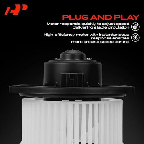 Image of A-Premium Front HVAC Heater Blower Motor with Fan Cage