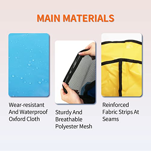 Image of OULEME RV Hose Storage Bags, 3 Pack Large Waterproof Sewer Hose Bag, Fresh /Black Water Hoses, Electrical Cords and Organization Bags, RV Camper Travel Trailer Accessories, RV Utility Bag