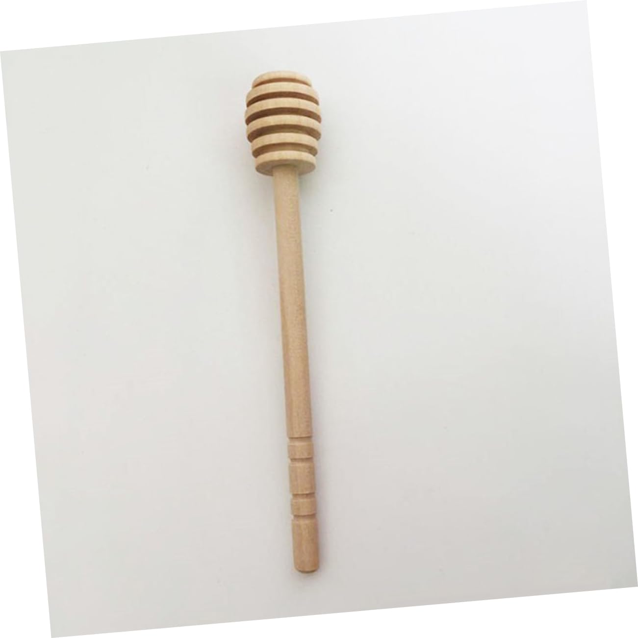 FUNOMOCYA 12pcs Wooden Honey Dippers Honey Sticks Honey Stir Sticks Honey Stirrer Syrup Stirrer Honey Stirring Spoon re-usable