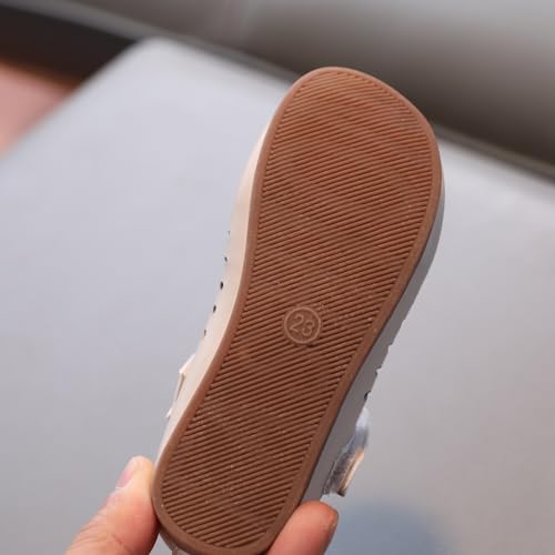 IWIHMIV Girls Mary Jane Shoes Casual Slip On Ballet Breathable Flat Bottomed for School Wedding Party Dress Shoes3