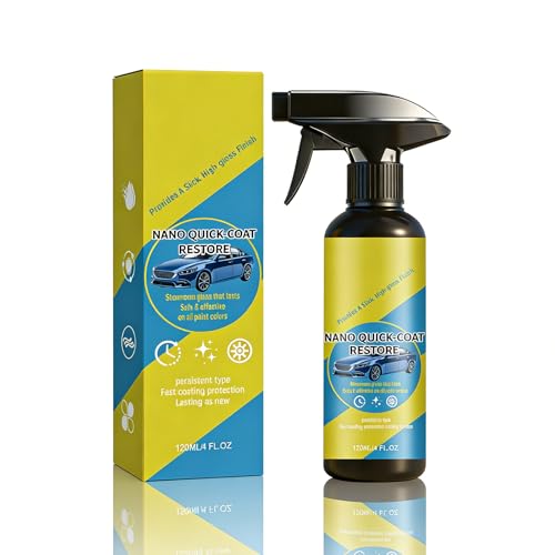 Nano Quick Coat Restore Coating Spray 2026 New Advanced Quick Effect Coating Agent for Car Nano Spray for Cars Dust Proof and Glazing Effects Long-Lasting Car Showroom Gloss