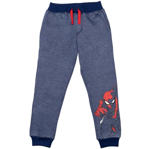 Marvel Spider-Man Fleece 2 Pack Jogger Pants Toddler to Big Kid Sizes (2T - 18-20)2
