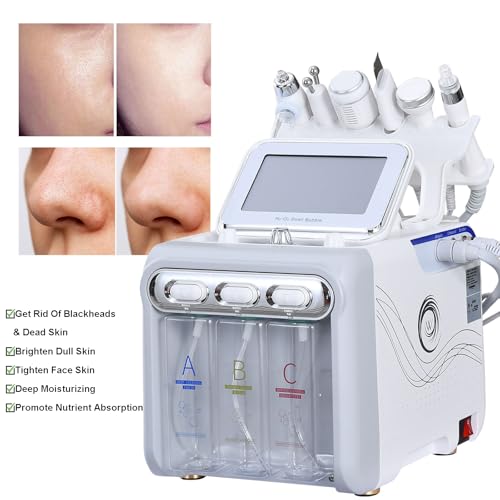 Hydrogen Oxygen Facial Machine 7 In One Diamond Microdermabrasion Machine, Facial Hydrodermabrasion Device For Home Beauty Salon - Image 4