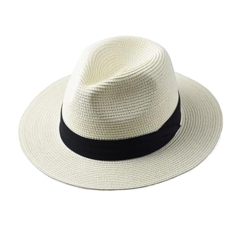 Chapeau de soleil pour hommes et femmes grand chapeau paille cowboy de randonnée