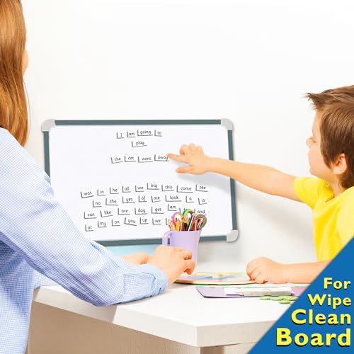 Key Stage 1 Magnetic Words for Reception – 45 Essential Sight-Word Magnets | Early Learning Literacy & Phonics Set | Sentence Building & Spelling Practice for Kids