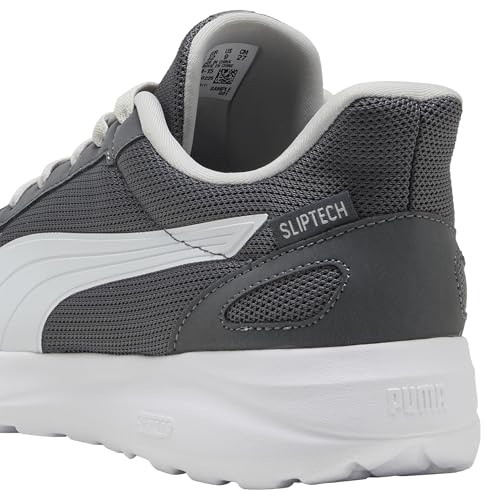 PUMA Unisex-Softride Cosmic Lt Sliptech Sneaker, Cool Dark Gray PUMA White, 38 EU – Ansicht 2
