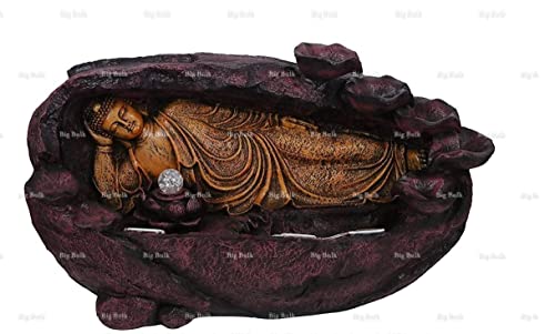Image of Sleeping Buddha Fountain for Living Room Home Decor Garden Decoration and Drawing Room (86.36 x 35.56 x 53.34)