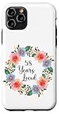 Photo Gallery 58 years loved 58th birthday floral 58 years loved for women custodia per iphone 11 pro Photo Gallery 58 years loved 58th birthday floral 58 years loved for women custodia per iphone 11 pro
