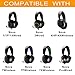 Arctis Nova Pro Wired Earpads Cushions Compatible with SteelSeries Arctis Nova Pro Wired, Nova 7, 3, 1 Model,Extra Bass Noise Cancelling Headset, (Does Not Fit Nova Pro Wireless) (Breathable Fabric)