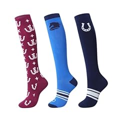 Blue Horse Icon/Navy Horseshoe/Rose Star Horseshoe