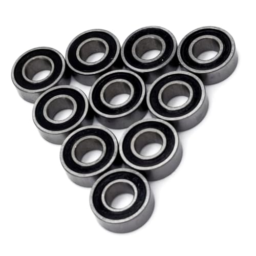 Image of 15pcs Rubber Sealed RC Ball Bearings Kit 5x8x2.5mm 5x11x4mm Compatible with Tamiya Grasshopper Lunchbox Hornet 1 /10 RC Car Upgrade Parts