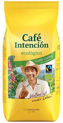 J.J.Darboven Fairtrade Café Intención ecológico Café Crema Cover