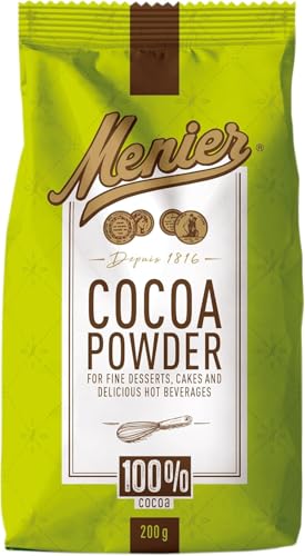 Menier 100% Cocoa Powder 200 g (Pack of 1)