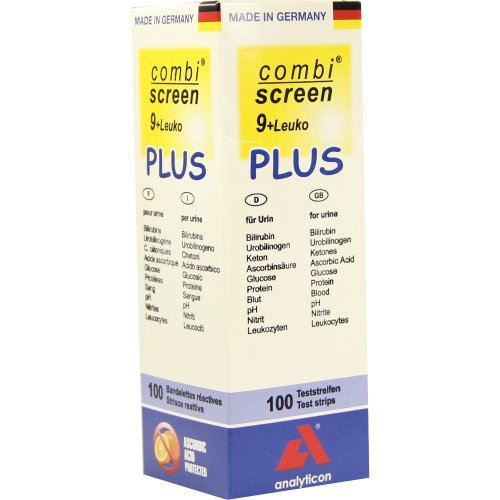 COMBISCREEN 9+Leuko Plus - Strisce di prova per 100 pezzi by COMBISCREEN