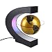 Produktbild FKRLMVFC Magnetische Kugeln Schwebender Globus Weltkugel Weihnachten Dekoration Geburtstag Geschenke Wohnkultur Deko - 3 Inch,Gold