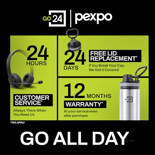 Image of Go24 pexpo Aqua Sip 900 ISI Certified Stainless Steel Sipper Water Bottle - 800ml (Pack of 4)| Single Wall Fridge Bottle | Easy to Carry Handle | For Home, Office, Gym, Trekking - Silver