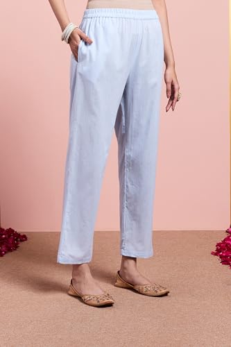 Image of Amazon Brand - Myx Women Kalidar Embroidered Kurta Set (Available in Plus Sizes)