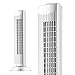 Wentylator wieżowy, cichy, pionowy wentylator podłogowy, energooszczędna głowica bez łopatki, 3 prędkości, 240 x 710 mm A+
