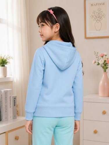 Image of ADBUCKS Girl's Cotton Hooded Sweatshirt