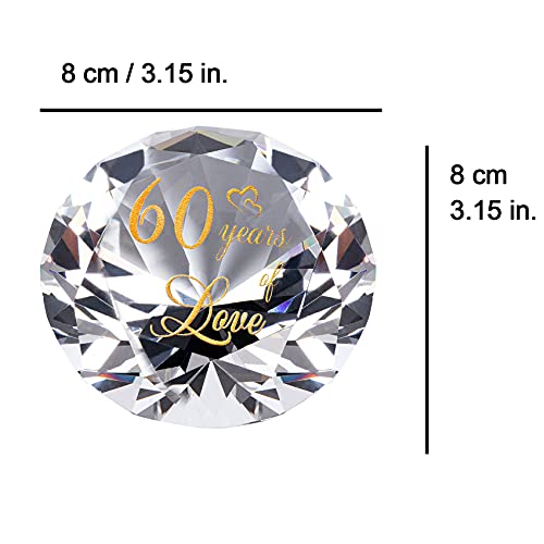 Diamant en cristal de grande taille avec facettes de haute précision - 6
