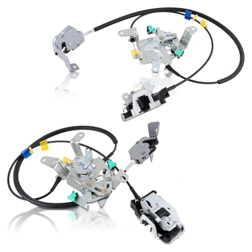 Pair Rear Door Lock Latch for Ford F250 F350 F450 F550 Super Duty 1999-2007