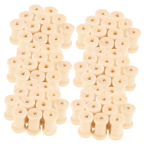 ARTIBETTER 100Pcs Sewing Thread Holders Winding Spools for Yarn Weaving Embroidery and Knitting Convenient Thread Storage with Stable Base Design