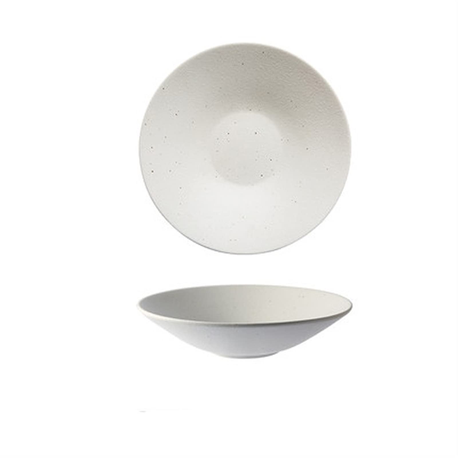 TOOTYY Bowl Porcelain Caimei creative ceramic bowl household large noodle bowl single salad bowl soup bowl ramen bowl vegetable bowl (Color : OneColor)