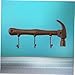 BUGUUYO Industrial Door Rack Cast Shape Hanger Robe Hooks Wall Hooks Storage Coat Hanger Key Holder Kitchen Boys and Girls