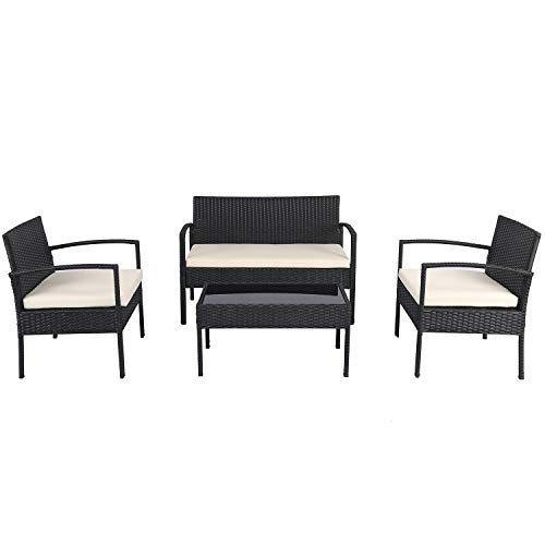 Preisvergleich Produktbild Chicreat 81006 Gartenmöbel, Schwarz