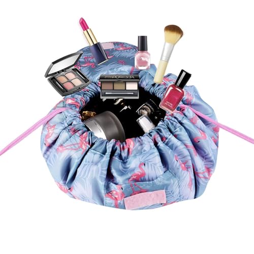 Image of Maharsh Polyester Grey Duck 14 Cms Cosmetic Compact Pouch (1 Count (Pack of 1) 121022122 Grey)