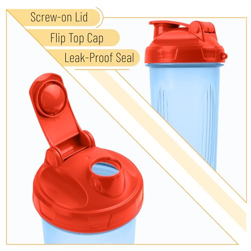 Image of Mr. Pen- Shaker Bottles for Protein Mixes, 28 oz (Pack of 2)