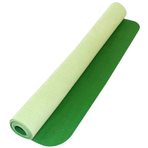 Yoga Direct Deluxe Rubber/Microfiber Travel Yoga Mat (Green)