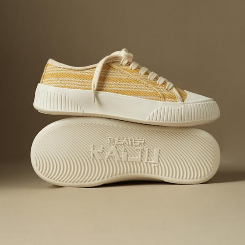 Image of Theater Wicked Brothers Lace-Up Sneakers for Women | Casual Shoes with Cushioned Insole