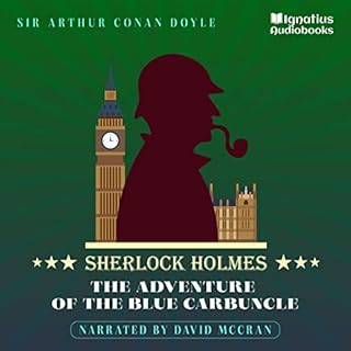 The Adventure of the Blue Carbuncle Audiolibro Por Arthur Conan Doyle arte de portada