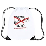 Maße: 45x34cm JOllify SCHWARZENBRUCK Turnbeutel Tasche GYM2693 – Design: Graffiti Streetart New York