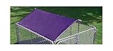 Stephens Pipe & Steel Dkr10100 Solid Kennel Roof Kit, 10' x 10, Just Shade Cover