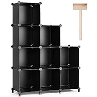 Puroma Cube Storage Organizer 9-Cube Closet Storage Shelves