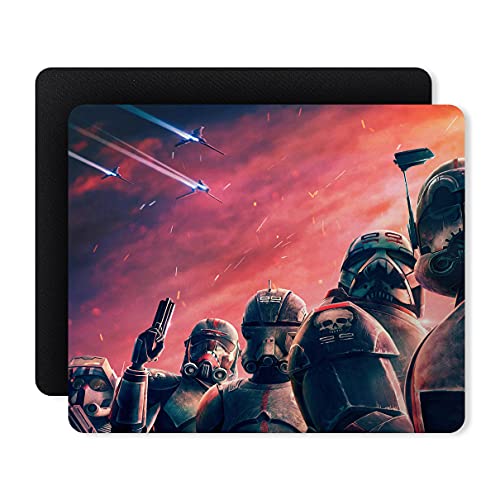 Image of Chiraiyaa Wars Man Superhero Designer Printed Premium Mouse pad with Anti-Skid Base and Smooth Gliding (9 in x 7.5 in)