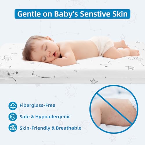 Bjv Mini Crib Mattress, 38 Inchx24 Inch Mattresses For Mini And Portable Cribs thumb #5