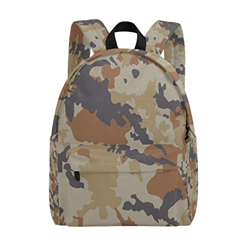 zaino mimetico da viaggio multicolore 9 taglia unica