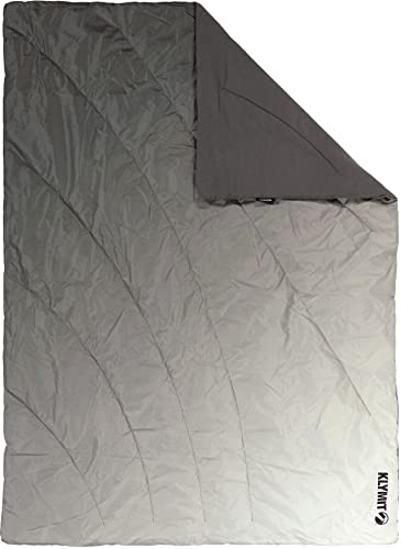 Klymit Horizon Overland Packable Camping Blanket and Comforter, Gray