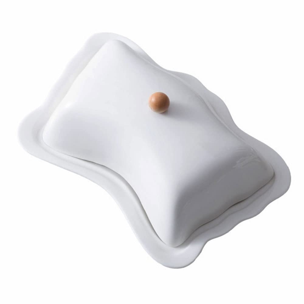 Butterteller für Arbeitsplatte Butterteller mit Deckel Base Butter Keeper Küche Margarine Halter Käse Lagerschale Butterbehälter Butterbehälter, Butterspeicherung