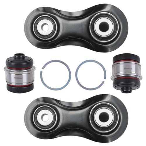 RIDEX 2905L0087 Kit Juego de reparación brazo de suspensión Trasero ambos lados con apoyo de caucho compatible con BMW 5 Sedán E60