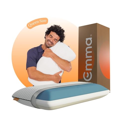 Reviews de Almohada de memory foam que puedes comprar esta semana. 50 Emma Almohada Memory Adapt | Ajustable - Memory Foam | 70 x 40 cm | 100 Noches de Prueba