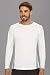 U.S. Polo Assn. Men's Micro Mesh Long Sleeve Raglan Crew Neck, White, Large