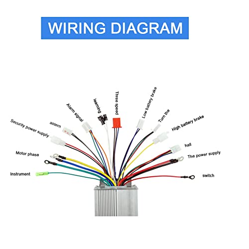 Bmocoen 48 V 60 V 64 V 1500 W borstelloze controller/e-bike controller/Bldc motorcontroller voor elektrische fietsen - Afbeelding 6