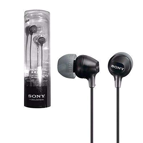 Fone de Ouvido Intra-Auricular MDR-EX15LP, Sony, Preto