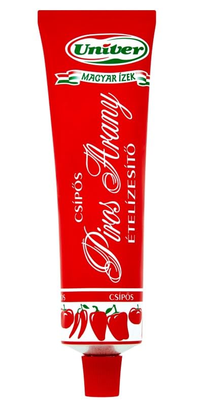 Univer Piros Arany Red Gold Pasta de Pimentón Húngaro (1 Dulce + 1 Picante), 2x160g miniatura 2